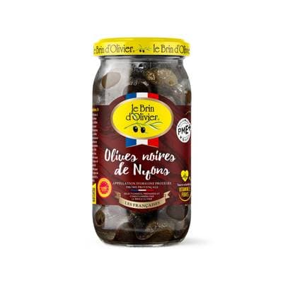 Le Brin d'Olivier Olives Noires de Nyons AOP, 230g