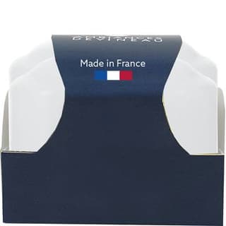 Ambiances Devineau bougies cylindriques blanches, 4 bougies