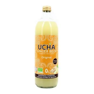 UCHA Ginger Beer Bio 0%alc., 75cl