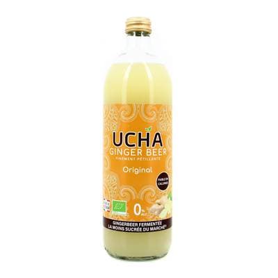 UCHA Ginger Beer Bio 0%alc., 75cl