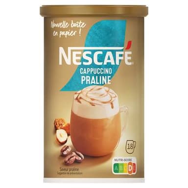 Nescafé Café soluble cappuccino praline, 288g