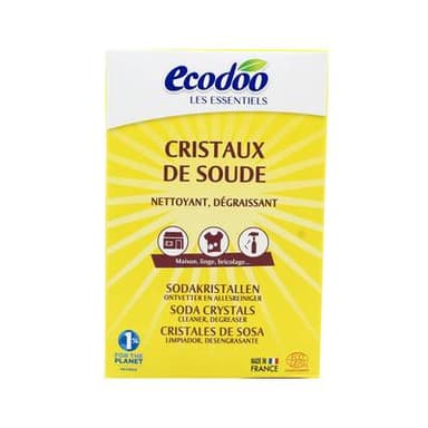 Ecodoo Cristaux de soude Ecocert Nettoyant Dégraissant, 500g