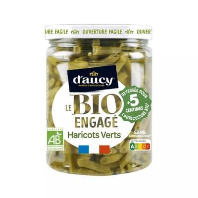 3017800246771 - D'aucy - Haricots verts coupés Bio
