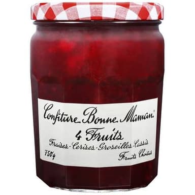 Bonne Maman Confiture aux 4 fruits, 750g