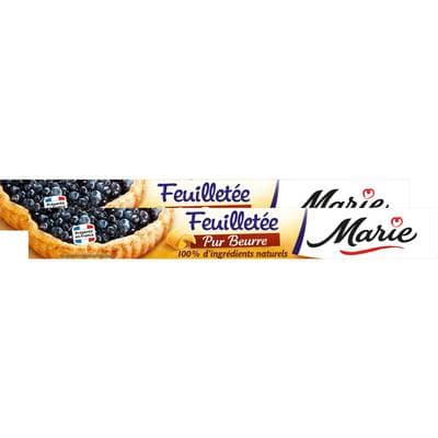 Marie Pâte Feuilletée Pur Beurre, Lot de 2x280g