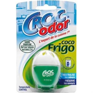 Croc Odor Désodorisant coco frigo, 1 pièce