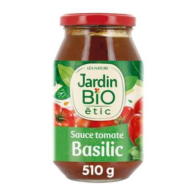 Jardin Bio Etic Sauce Tomate Basilic Bio, 510g