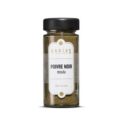 Marius, L'Épicerie Inspirée Poivre noir moulu, 55g