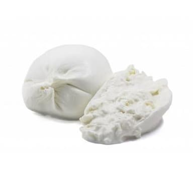 Le Chariot à fromages, Artisan Fromager Burrata Nature - Lait de vache pasteurisé, environ 100g