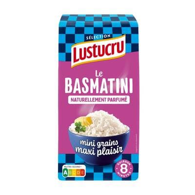 Lustucru Riz le Basmatini Naturellement Parfumé en vrac, 1kg