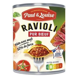 Paul & Louise Ravioli au Boeuf, 800g