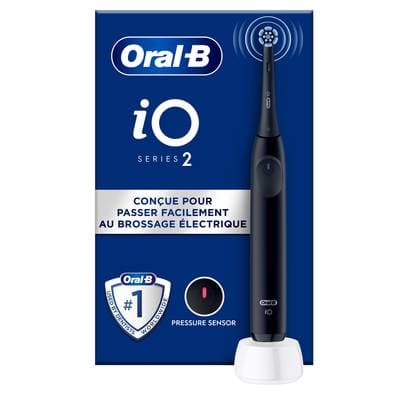 Oral B Brosse à dents électrique noir, 1 brosse à dents