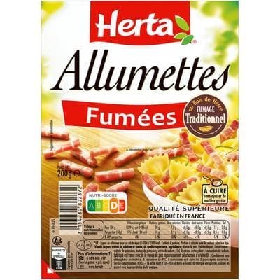 Herta Allumettes Fumées, 200g