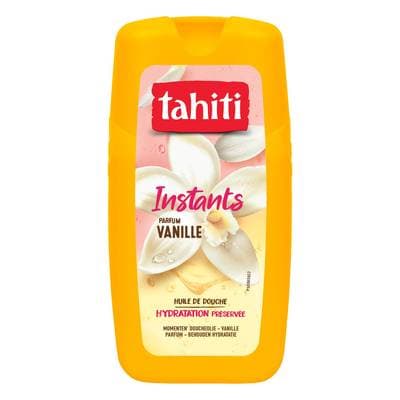Tahiti Huile de douche Hydratation Vanille, 250ml