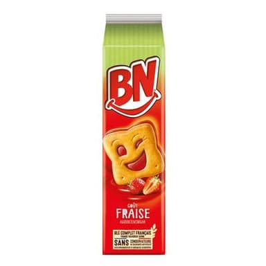 BN Goûters fourrés à la fraise x16, 285g