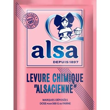 Alsa Levure chimique Alsacienne, 8x11g