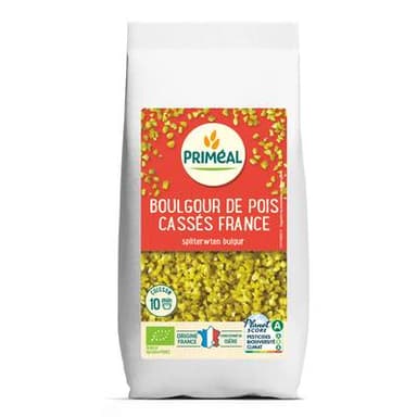 Priméal Boulgour de pois cassé  bio, 500g