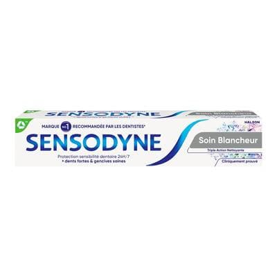 Sensodyne Dentifrice blancheur Triple Action, 75ml