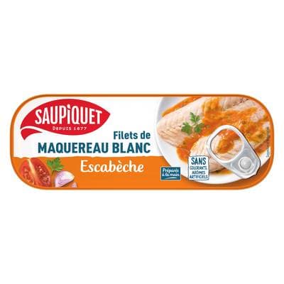 Saupiquet Filets de Maquereaux Sauce Escabèche, 169g