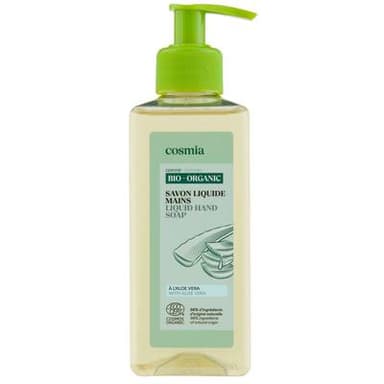 COSMIA BIO Savon liquide mains à l'aloe vera BIO, 300ml