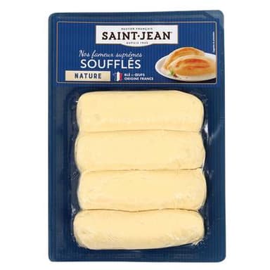 Saint Jean Suprêmes Soufflés Nature, 4x120g