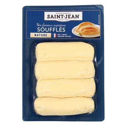 Saint Jean Suprêmes Soufflés Nature, 4x120g
