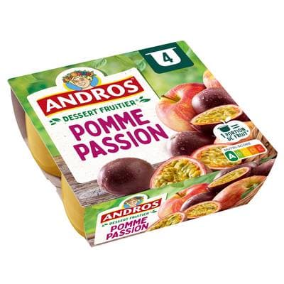 Andros Pomme passion, 4x100g