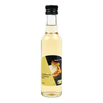 Auchan Collection Condiment Balsamique Blanc, 25cl