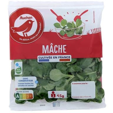 Auchan Mâche Origine France, 45g
