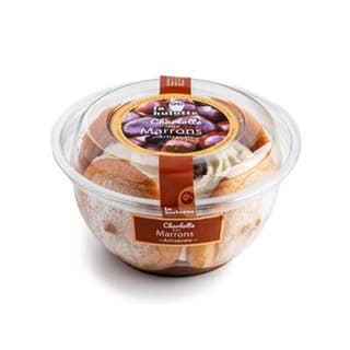La manufacture des desserts Charlotte aux Marrons Artisanale, 2 Parts - 240g