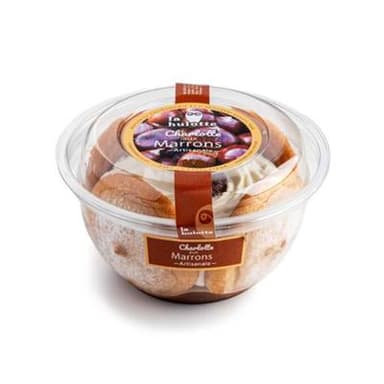 La manufacture des desserts Charlotte aux Marrons Artisanale, 240g