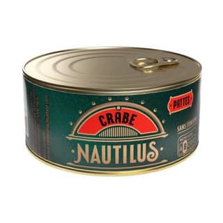 Nautilus 100% Pattes de Crabe en conserve, 105g