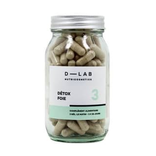 D-Lab Détox Foie - 3 mois, 168 gélules