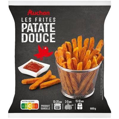 3596710471973 - Auchan - Frites de patate douce
