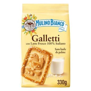 Mulino Bianco Biscuits Sablés Galletti, 350g