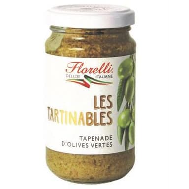 Florelli Tapenade d'Olives Vertes - Tartinable, 190g