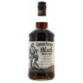 Captain Morgan Rhum ambré Black spiced 40°, 70cl
