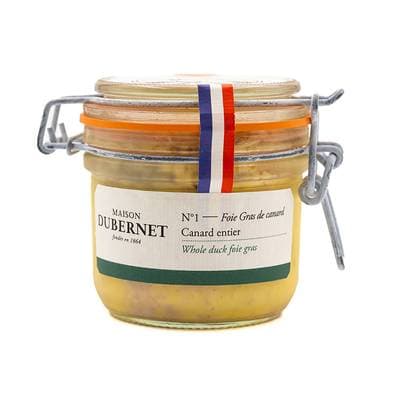 Maison Dubernet Foie Gras de Canard Entier du Sud-Ouest, 180g