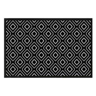 Arvix Tapis polyamide imprimé ethnique, 45 x 75 cm