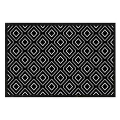 Arvix Tapis polyamide imprimé ethnique, 45 x 75 cm
