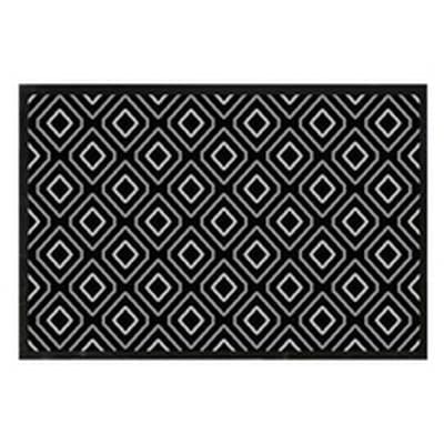 Arvix Tapis polyamide imprimé ethnique, 45 x 75 cm