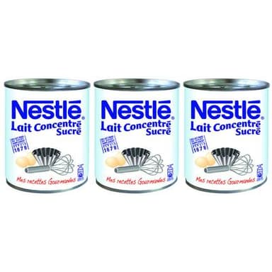 Nestlé Lait concentré sucré, Lot de 3x397g