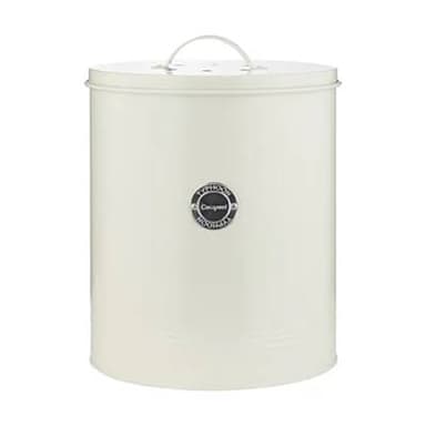 Typhoon Poubelle de table blanc cassé 5L, 5L
