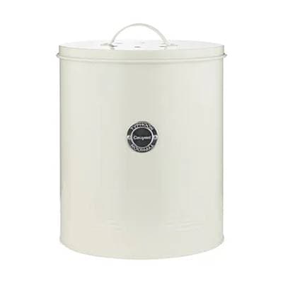 Typhoon Poubelle de table blanc cassé 5L, 5L