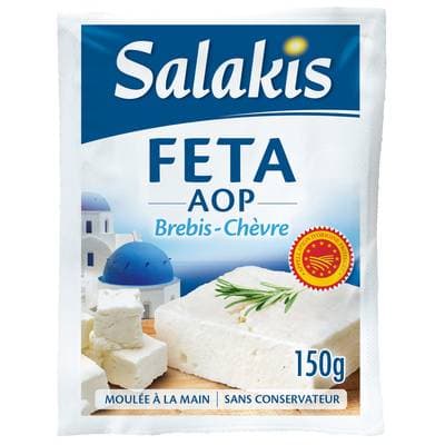 Salakis Féta Brebis Chèvre AOP, 150g