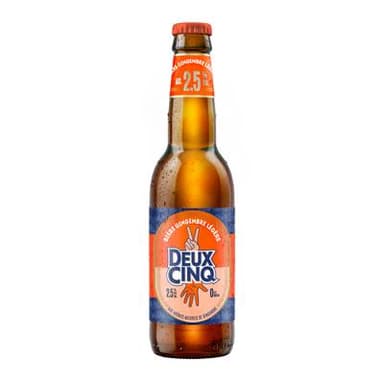 La Deux Cinq Bière aromatisée gingembre légère 2,5°, 33cl