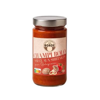 Borde Sauce aux shiitakés façon bolognaise en bocal, 300g