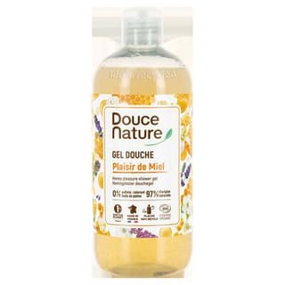 Douce Nature Gel Douche Miel Cosmébio, 500ml