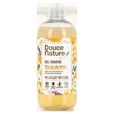 Douce Nature Gel Douche Miel Cosmébio, 500ml