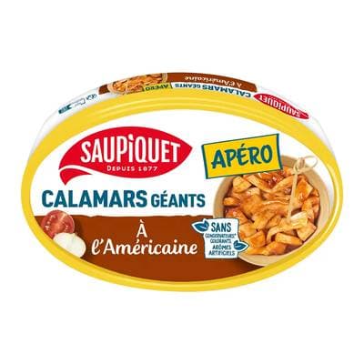 Saupiquet Calamars à L'Américaine - Apéro à Piquer, 110g